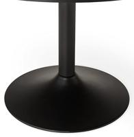 ALTEREGO ATLANTA Ronde bureautafel, zwart - Zwart - thumbnail