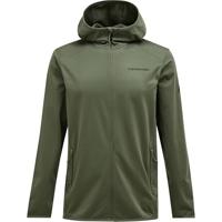 Peak Performance Light Zip Hood Fleece Heren Pine Needle XL - thumbnail