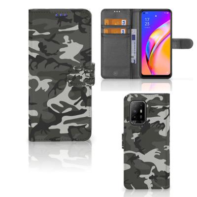 OPPO Reno5 Z | A94 5G | Telefoon Hoesje | Army Light