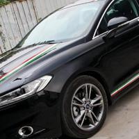 2m Italy Natianality Flag Car Plastic Wrap Sticker Decal Film - thumbnail