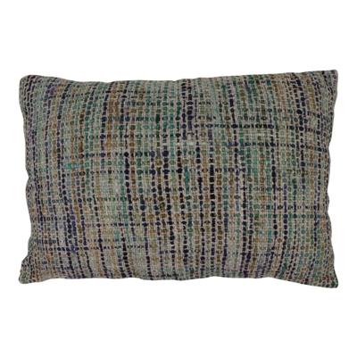 Katoenen Kussen River Blauw XL (Rechthoekig - met Vulling)