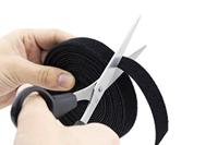 Meister Klitteband Zwart Rol 5M W - WU7452740 - thumbnail