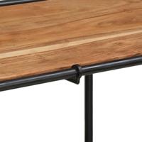 Wandtafel 110x42x76 cm massief acaciahout - thumbnail