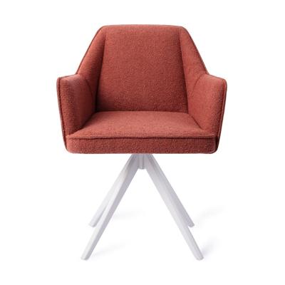 Jesper Home Eetkamerstoel 'Tome' Turn White, Draaibaar, kleur Shabby Saffron Jesper Home Eetkamerstoel 'Tome' Turn White, Draaibaar, kleur Shabby Saffron