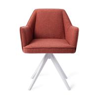 Jesper Home Eetkamerstoel 'Tome' Turn White, Draaibaar, kleur Shabby Saffron - thumbnail