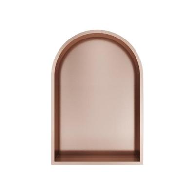 Hotbath &MORE Inbouwbox of inbouwnis Toogmodel - 30x45x10cm - Geborsteld koper PVD BOW30BCP