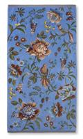 Pip Studio Pip Studio Secret Garden Beachtowel Blauw 100x180 cm - thumbnail