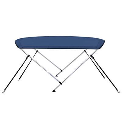 VidaXL Biminitop 2-boogs 180x150x110 cm marineblauw
