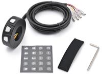 DAYTONA Schakelaar shifter steering armature alu sw/chr - thumbnail