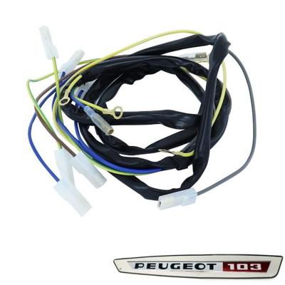 Kabelboom Peugeot 103 contactpunten