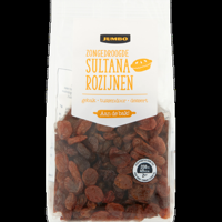 Jumbo Zongedroogde Sultana Rozijnen 250g - thumbnail