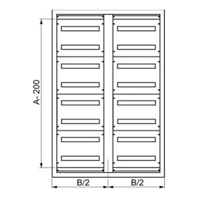Schneider Electric NSYMUC308 NSYMUC308 (b x h) 300 mm x 800 mm Staal Grijs-wit (RAL 7035) 1 stuk(s) Schneider Electric NSYMUC308 NSYMUC308 (b x h) 300 mm x 800 mm Staal Grijs-wit (RAL 7035) 1 stuk(s)