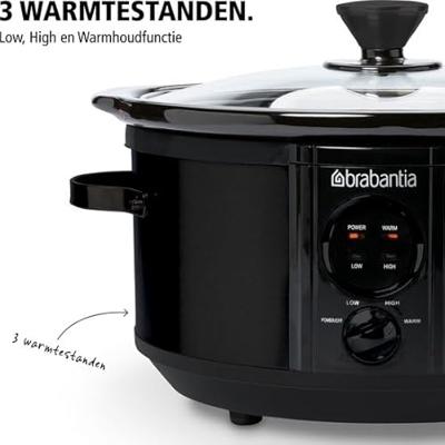 Brabantia BBEK1081MB Slowcooker