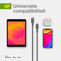 GP GPCBCL1PGYUSB221 USB-laadkabel USB 2.0 USB-C stekker, Apple Lightning stekker 1.00 m Grijs - thumbnail