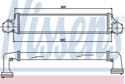 Interkoeler, tussenkoeler 96723 Interkoeler, tussenkoeler 96723