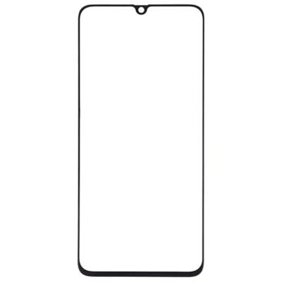 Front screen buitenste glazen lens voor Galaxy A70 (zwart) - thumbnail