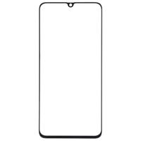 Front screen buitenste glazen lens voor Galaxy A70 (zwart) - thumbnail
