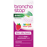 Bronchostop Direct met Honing Junior Hoestdrank - thumbnail