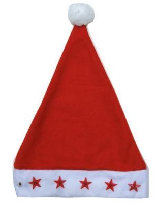 Kerstmuts met sterren