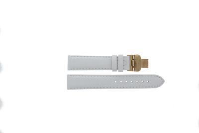 Horlogeband Certina DS FIRST LADY / C600016531 / C0142173601100A Leder Wit 17mm