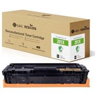 G&G Toner vervangt HP 201X Compatibel Zwart 2800 bladzijden Reborn remanufactured 21257 - thumbnail