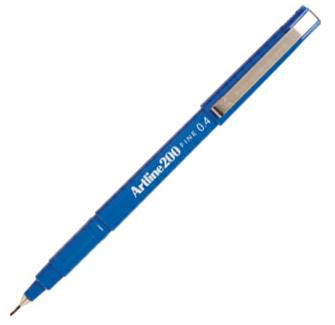 Artline 200 fineliner, blauw