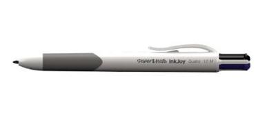 Balpen papermate inkjoy 4kleuren quatro m | 12 stuks