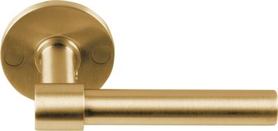 Formani Piet Boon ONE PBL15/50 deurkruk geveerd op rozet - PVD mat goud