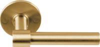 Formani Piet Boon ONE PBL15/50 deurkruk geveerd op rozet - PVD mat goud - thumbnail