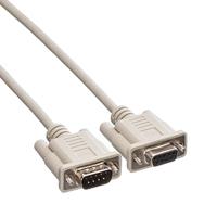 ROLINE RS232 9pol. M/F, 10 m - thumbnail