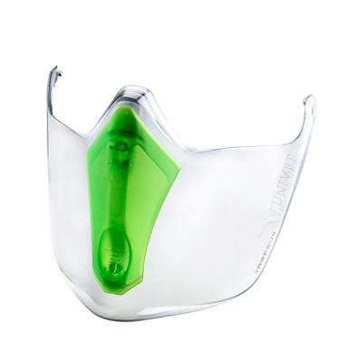 Univet 6X3 6X3-F01 Gezichtsscherm Groen, Transparant