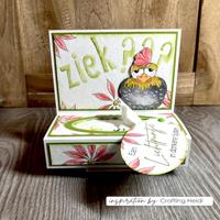 Vaessen Creative • clear stamps kerstkippen 1 12st. - thumbnail