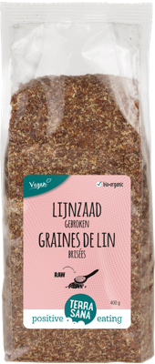 RAW lijnzaad gebroken bio