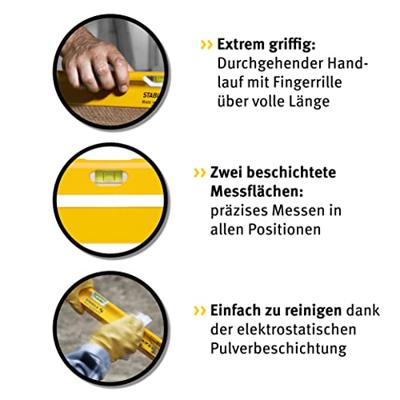 Stabila Waterpas, R-300, R-profiel 122 cm - 18374 Stabila Waterpas, R-300, R-profiel 122 cm - 18374