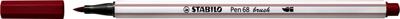 Stabilo pen 68 brush - viltstift - purper (19)