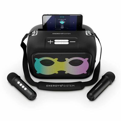 Dankzij de draagbare Bluetooth®-luidsprekers Energy Sistem 459339 Zwart Dankzij de draagbare Bluetooth®-luidsprekers Energy Sistem 459339 Zwart