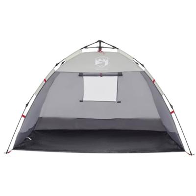 Strandtent 2-persoons waterdicht snelontgrendeling grijs Strandtent 2-persoons waterdicht snelontgrendeling grijs