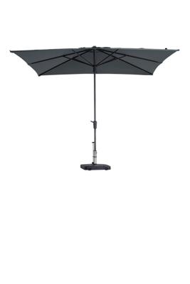 Parasol Syros Luxe Vierkant 280x280cm - Grijs