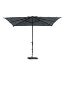 Parasol Syros Luxe Vierkant 280x280cm - Grijs - thumbnail