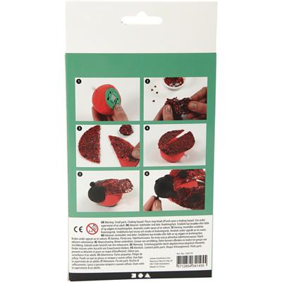 Silk Clay Lara het lieveheersbeestje, 1 set