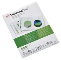 GBC Document lamineerhoes ft A5, 150 micron (2 x 75 micron), pak van 25 stuks - thumbnail