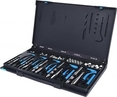 KS Tools 150.6150 Nirostaal schroefdraad-reparatieset M5-M12, 130-delig KS Tools 150.6150 Nirostaal schroefdraad-reparatieset M5-M12, 130-delig