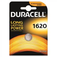 Duracell Knoopcel CR1620 3 V 1 stuk(s) 75 mAh Lithium DL1620 - thumbnail