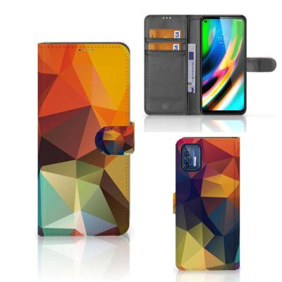 Motorola Moto G9 Plus | Book Case | Polygon Color