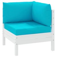 VidaXL Palletkussens 3 st oxford stof turquoise - thumbnail