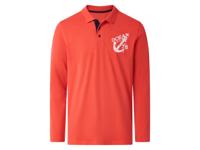 esmara Men Heren polo (Oranje, XL) - thumbnail
