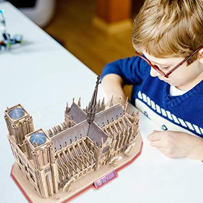 Cubic Fun National Geographic 3D Puzzel Notre-Dame Parijs 128 Stukjes Cubic Fun National Geographic 3D Puzzel Notre-Dame Parijs 128 Stukjes