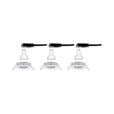 Paulmann 93431 Inbouwlamp Set van 3 stuks 19.5 W Wit (mat)