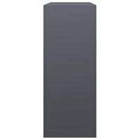 Haardhoutrek 100x40x100 cm staal antracietkleurig - thumbnail