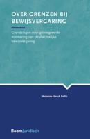 Over grenzen bij bewijsvergaring - Marianne Hirsch Ballin - Paperback (9789462905504) - thumbnail